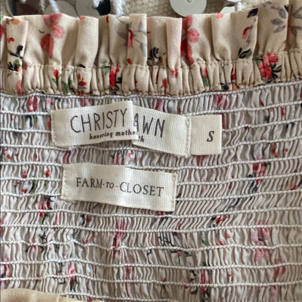 The Lucianna dress in pansy garden - Picture 3 of 6